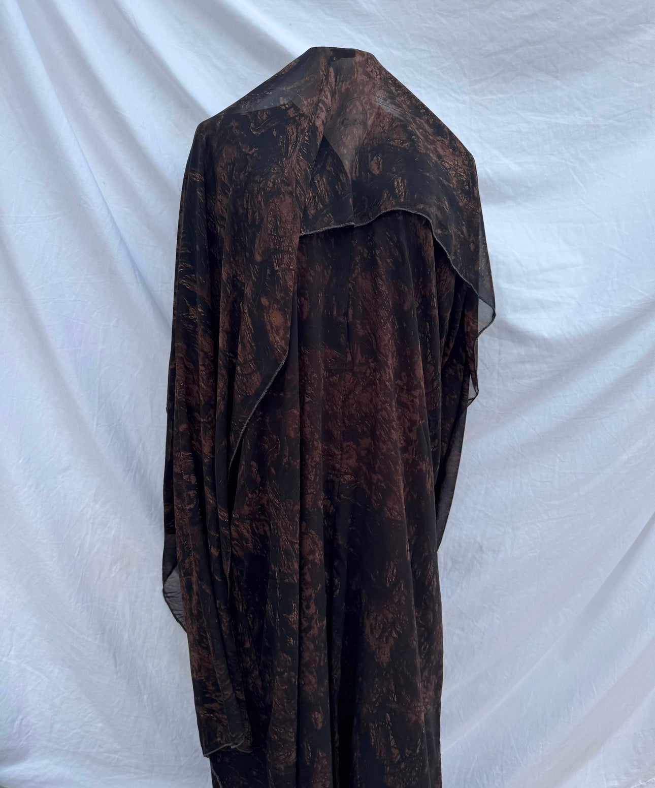 Chocolate Marble Abaya