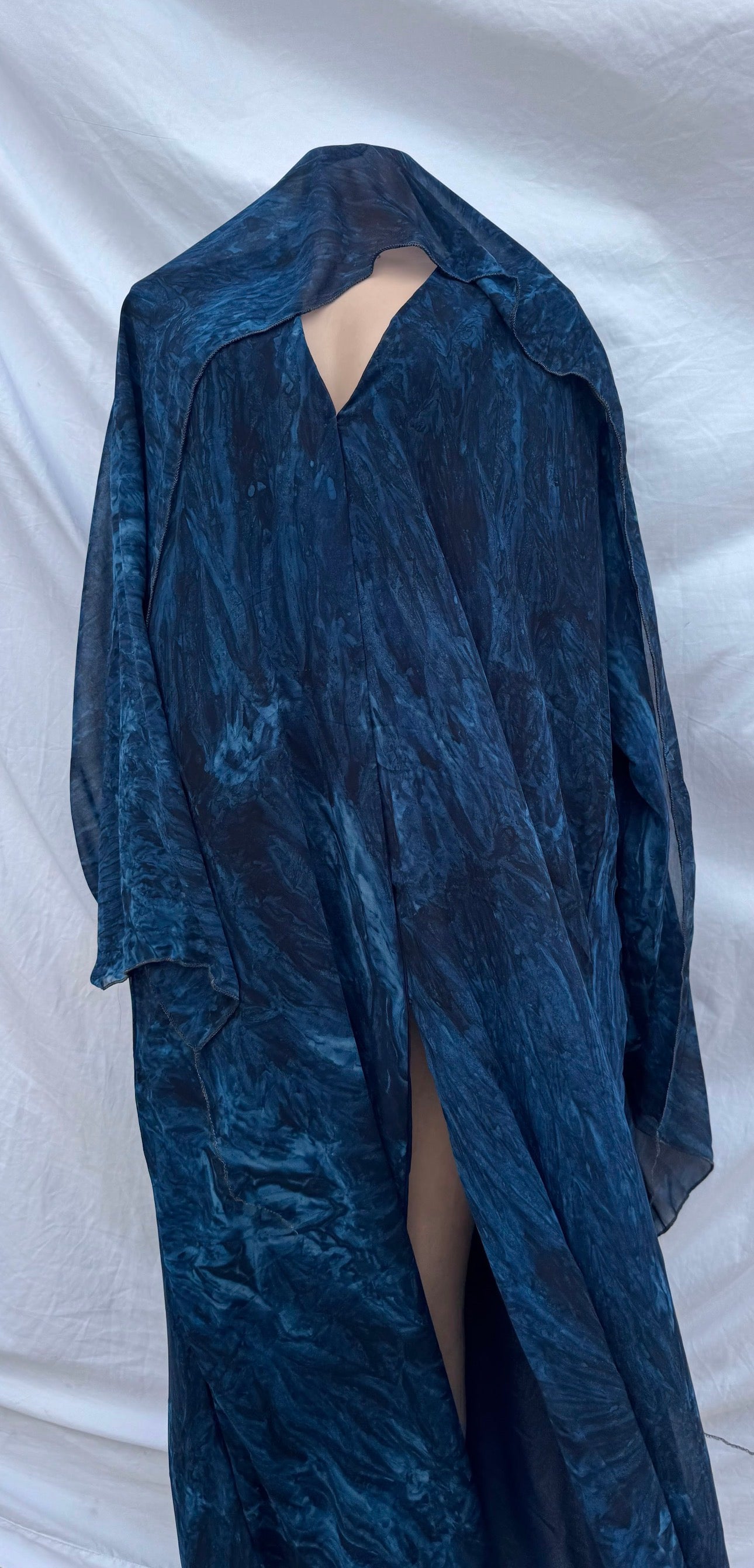 Ocean Marble Abaya