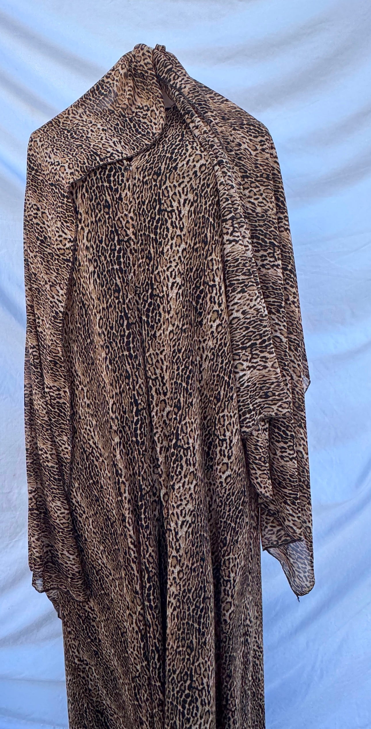 leopard Print Abaya