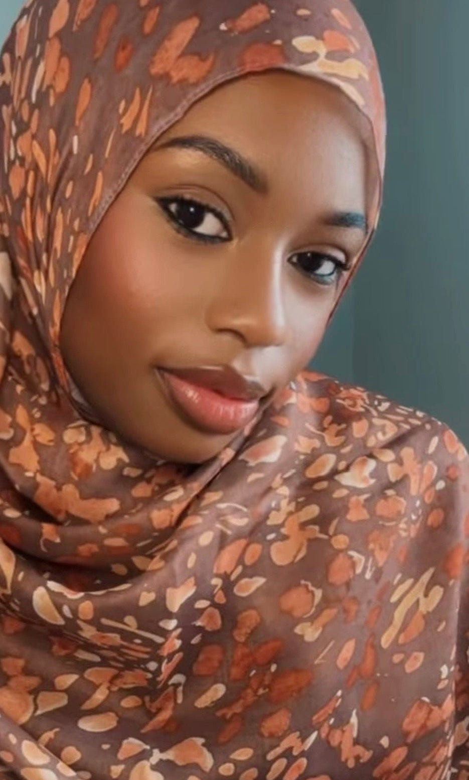 Printed Fall Hijab