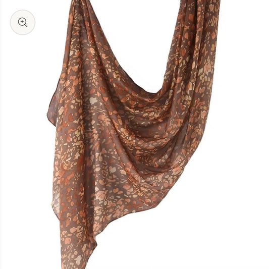 Printed Fall Hijab