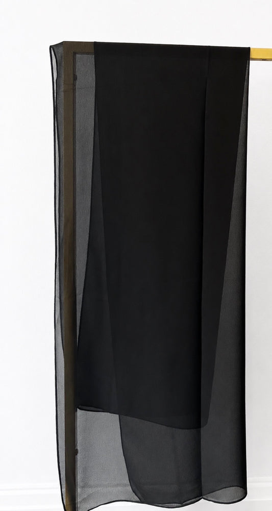 Black Chiffon